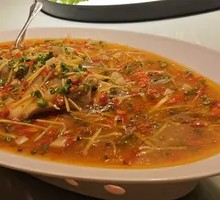 Diving Perch in Sauce