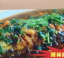 Mint-Flavored Fish Stir-Fry