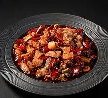 Cold-Pressed Chicken Leg with Mushrooms