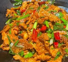Wild Mountain Stir-Fried Pork