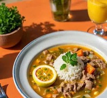 Passion Fruit Sour Beef Soup