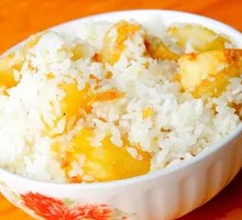 Dried Pork and Potato Rice
