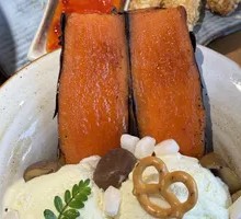 Roasted Sweet Potato Ice Cream