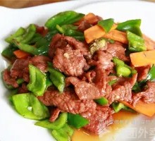 青椒炒牛肉