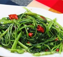 Stir-Fried Water Spinach