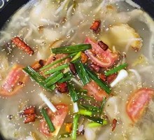 Red Bean Sourdough Pork Trotter Hot Pot
