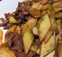 Mango Beef Slices