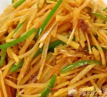 Eggplant and Potato Shreds Stir-fry