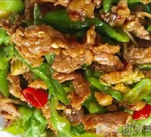 Stir-Fried Pork with Green Pepper