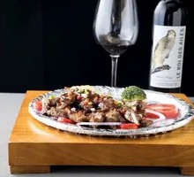 Black Pepper Ribeye on Iron Plate