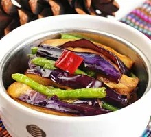 Eggplant and Green Beans
