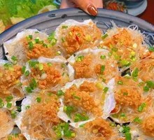 Steamed Scallops with Garlic and Vermicelli