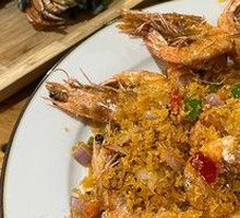 Prawn Stir-fry in Batter