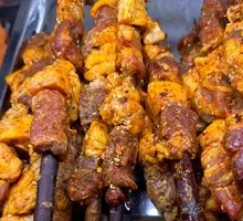 Lamb Skewers with Red Willow