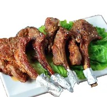Grilled Tomahawk Lamb Chop