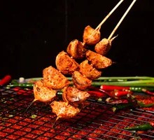 Charcoal Grilled Garlic Cloves