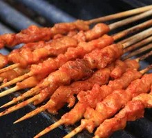 Charcoal-Grilled Pork Tenderloin Skewers