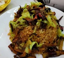 Dried Mushroom Fried Rice