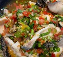 Lemon Crispy Fish Salad