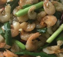 Leek and Shrimp
