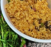 Dried Mushroom Fried Rice