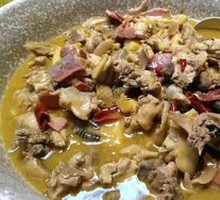 Lincang Ham and Papaya Chicken