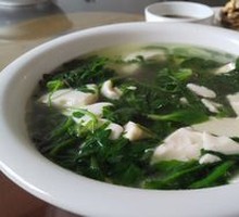 Shepherd's Purse and Tofu Soup