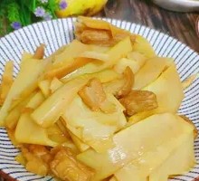 Stir-fried Yellow Bamboo Shoots