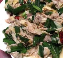 Stir-Fried White Flower Vegetable