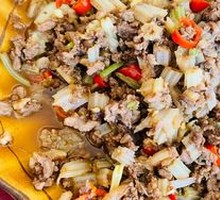 Celery and Beef Minced