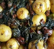 Pickled Vegetable Stir-fried Potato
