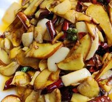 Stir-Fried Morel Mushrooms