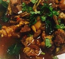 Braised Lamb with Yellow Sauce