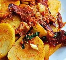 Sweet Potato with Mei Ji Sauce