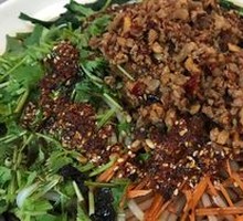 Chicken丝 Cold Rice Noodles
