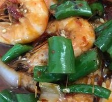 Green Pepper and Lake Dianchi Small Shrimp