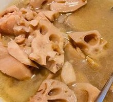 Lotus Root and Pork Rib Soup