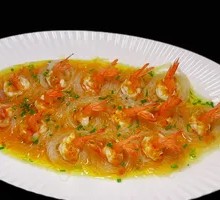Steamed Shrimp with Garlic and Vermicelli