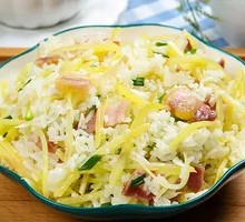 Dried Potato Stir-Fry Rice