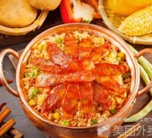 Guangdong-style Sausage and Potato Rice