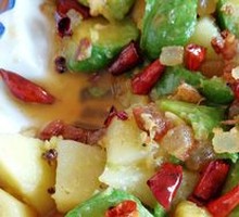 Stewed Pumpkin with Potatoes