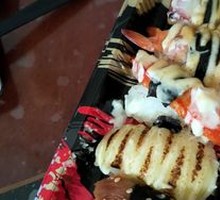 Flame-Infused Sushi Platter