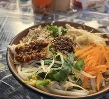 Chicken丝 Cold Rice Noodles