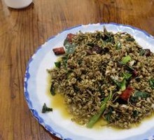 Stir-Fried Leek with Tan Lihua