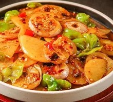 Wild Eggplant and Potatoes