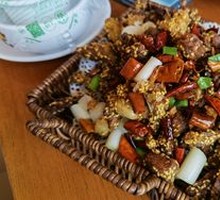 Sesame Garlic Beef