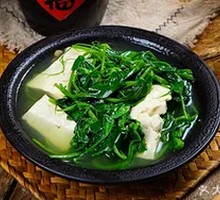 Bean Sprout and Tofu Soup