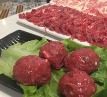 Hand-Made Raw Beef Meatballs