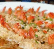 Garlic-Flavored Back-Opened Shrimp