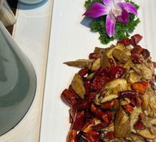 Spicy Dry Chili Beef Liver